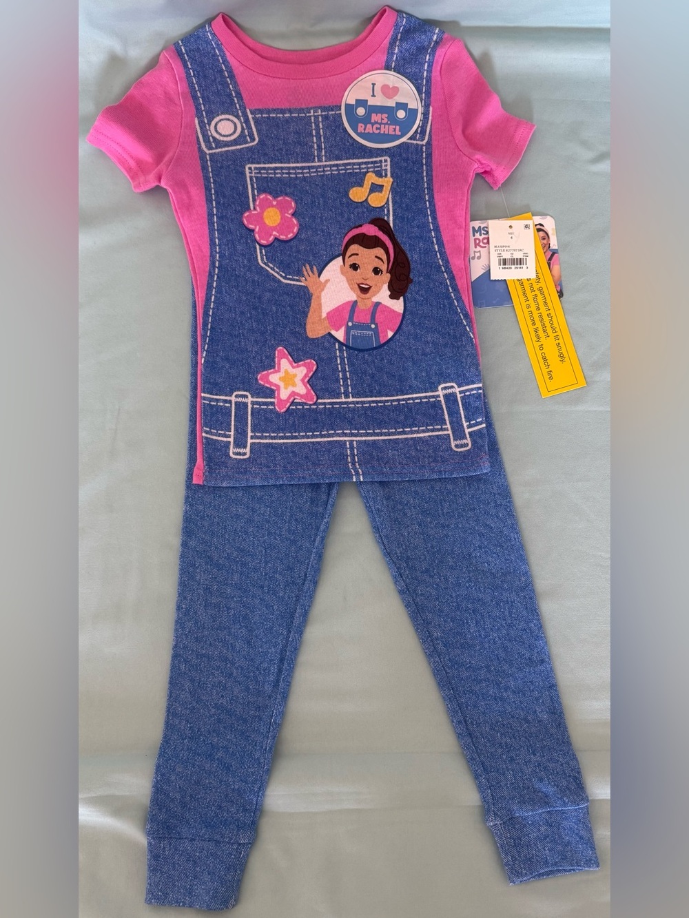 Girls' Ms. Rachel 2pc Short
Sleeve Snug Fit Cotton Pajama Set